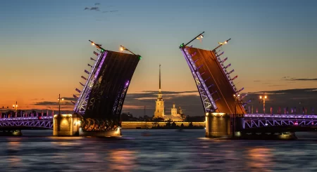 Разводные мосты в Санкт-Петербурге