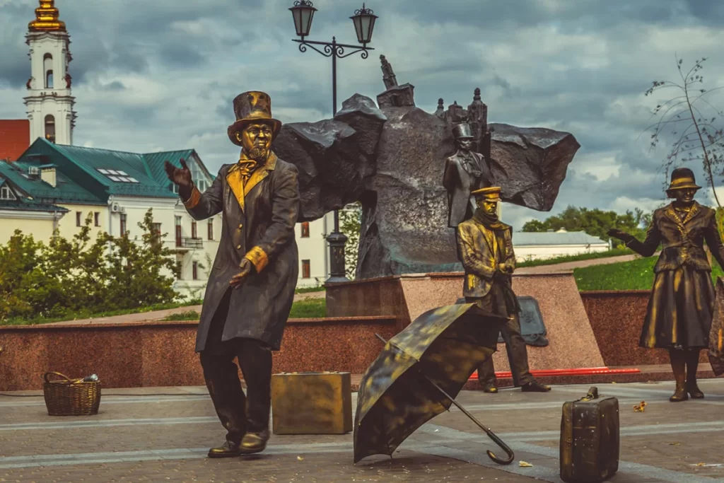 Фестиваль уличного искусства в Витебске