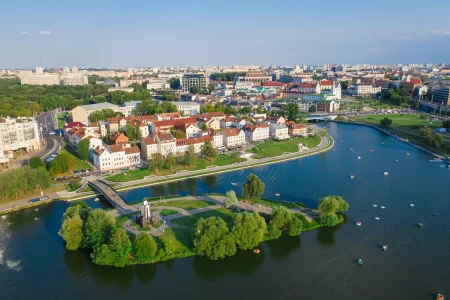 Бесплатные мероприятия в Минске: куда сходить 8-10 июля Минск вид сверху, Беларусь