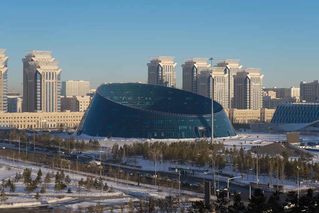 Нурсултан (Астана) зимой