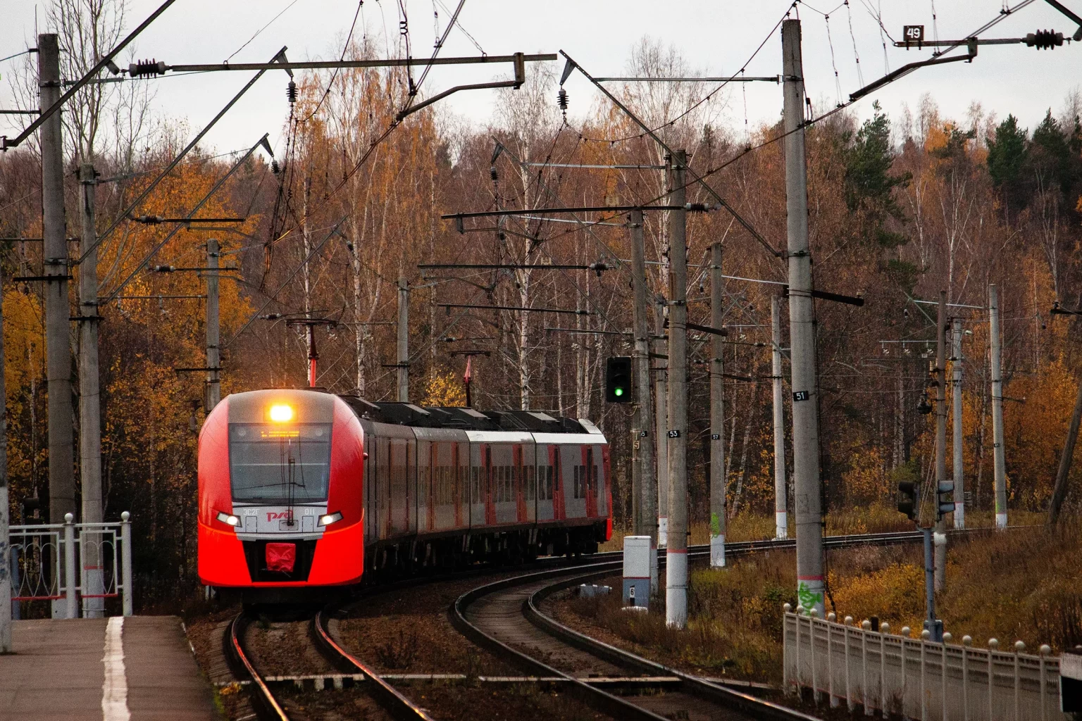 Поезд Минск-Москва-Минск