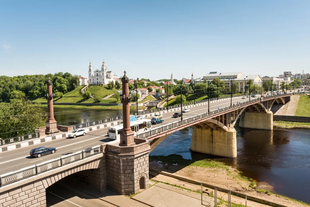 Кировский мост в Витебске