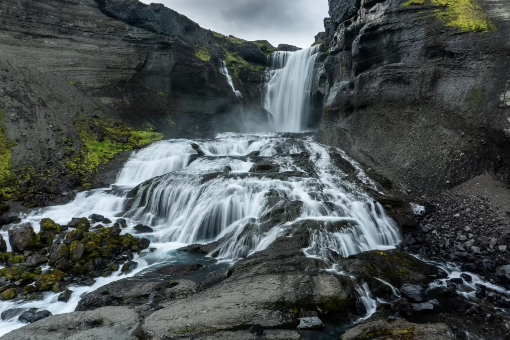 Водопад Оувайрюфосс в Исландии