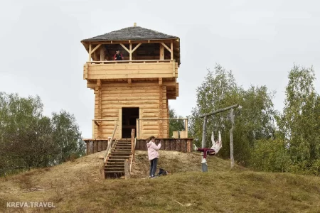 Открытие сторожевой башни на Юрьевой горе