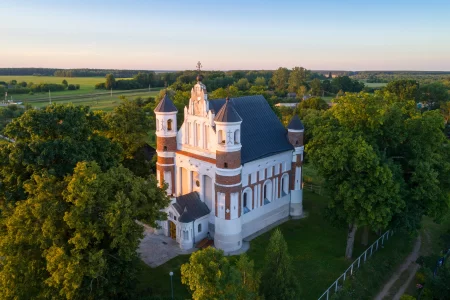 Церковь-крепость в Мурованке, Беларусь