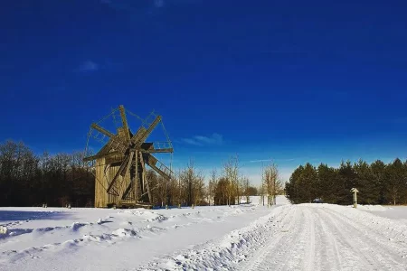 Праздник "Три Короля" в музее архитектуры и быта в Озерце