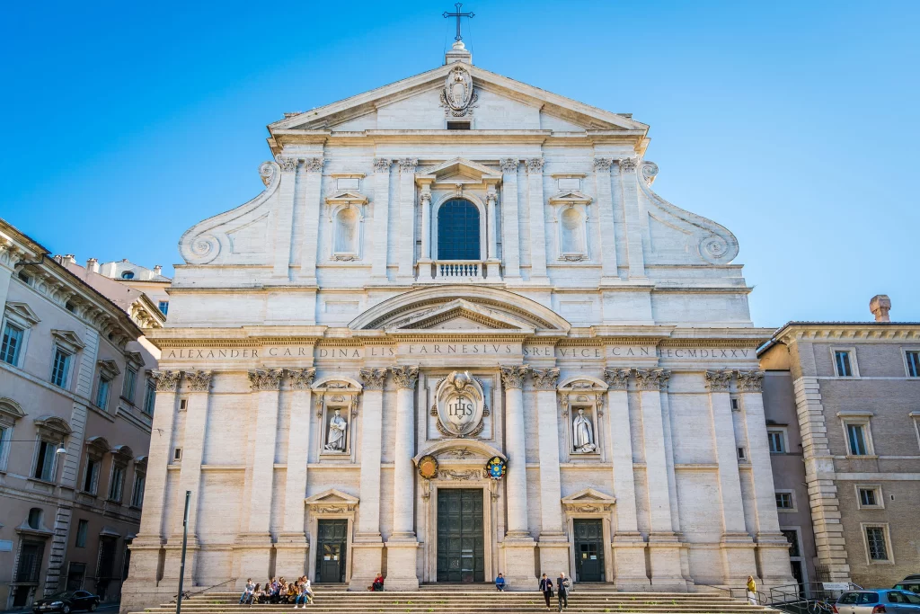 Церквь Иль-Джезу в Риме, Италия