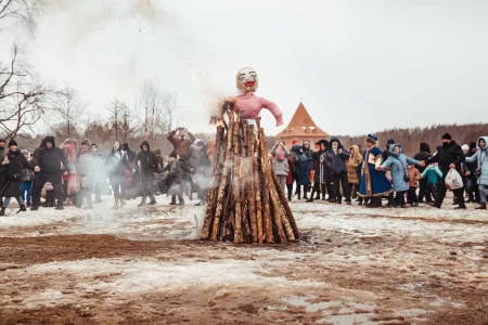Масленица для тех, кто не успел, в парке истории "Сула"