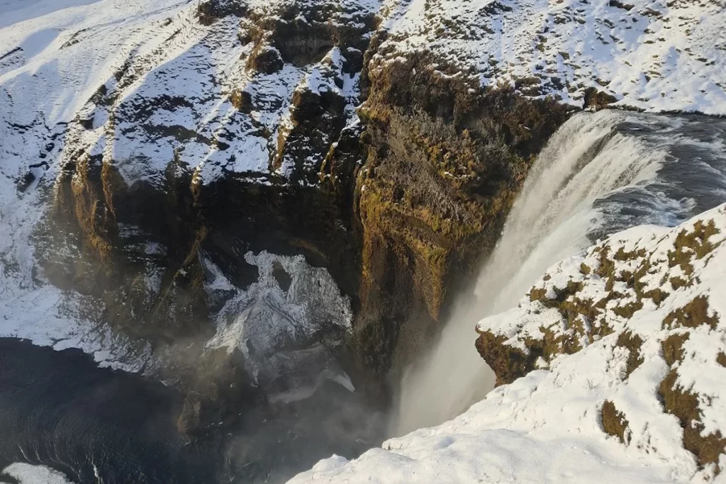 Водопад Skogafoss, Исландия