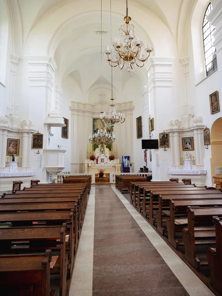 Интерьеры костела Преображения Господня (Фарного), Новогрудок, Беларусь