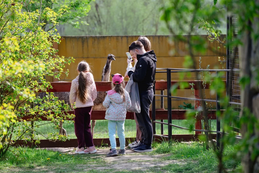 Зоопарк "Натюрлих" в деревне Деколы, Беларусь