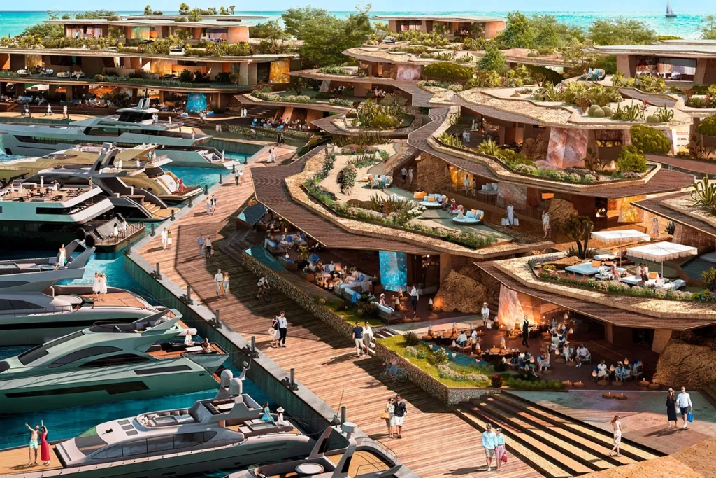Проект островного курорта Sindalah в Саудовской Аравии