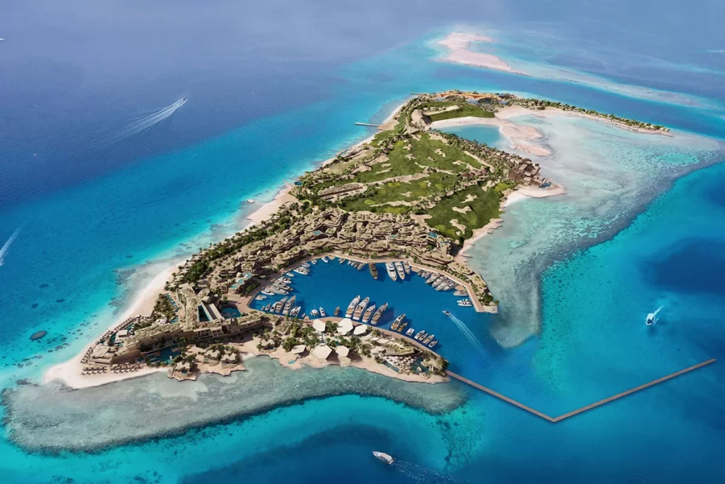 Проект островного курорта Sindalah в Саудовской Аравии