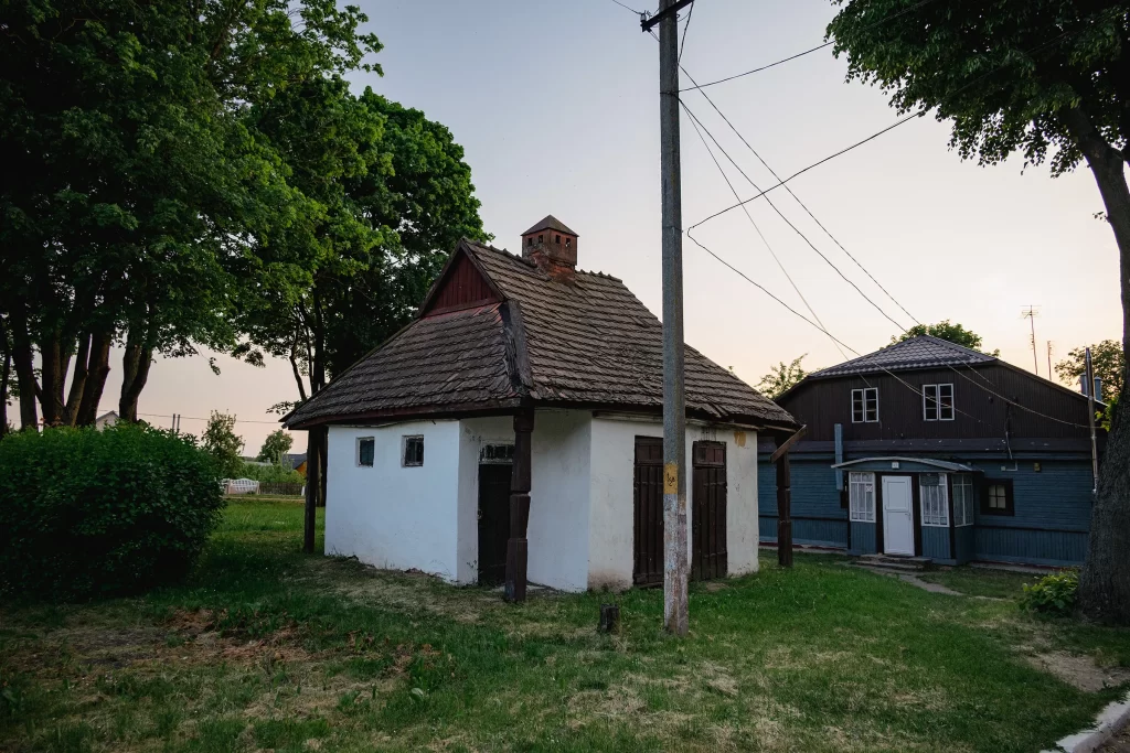 Здания поселка лесничества в городе Несвиж, Беларусь