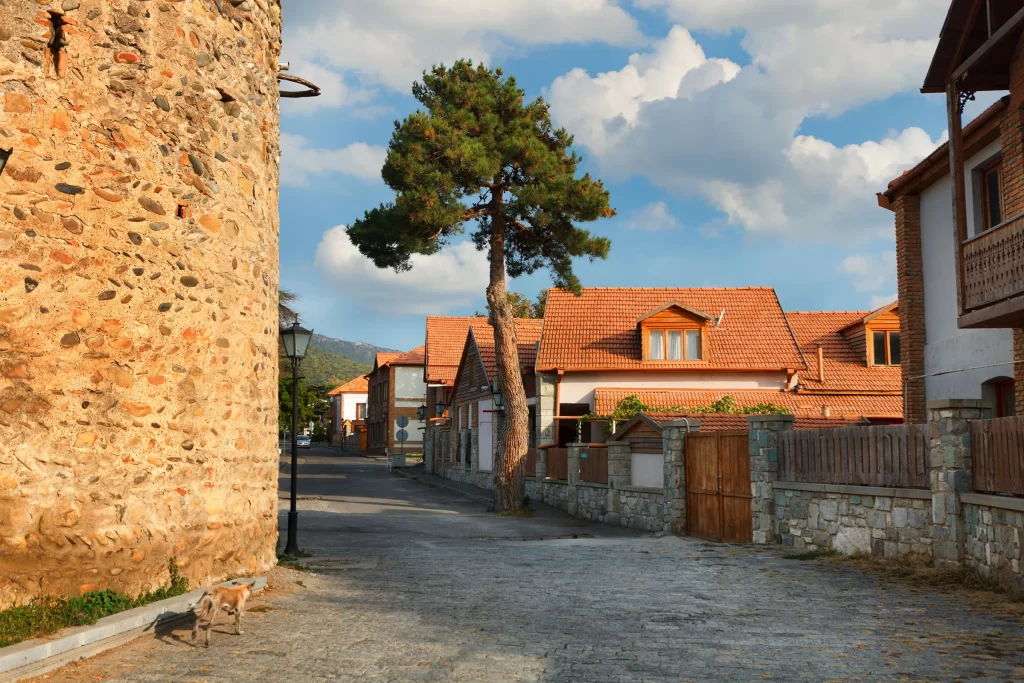 Старая улица в Мцхете, Грузия