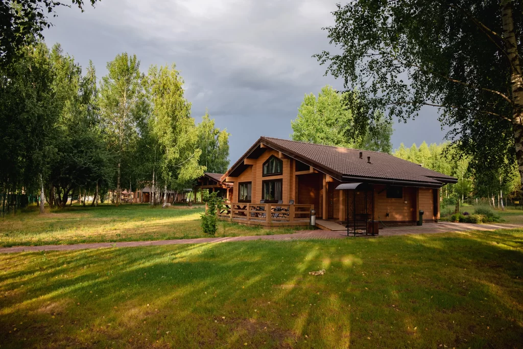 Коттеджи в экопарке "Акварель", Беларусь