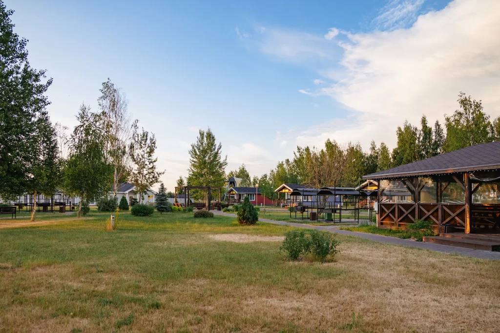 Коттеджи в экопарке "Акварель", Беларусь