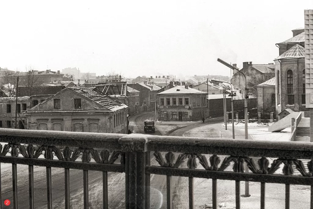 Фотография улицы Немиги до ее реконструкции