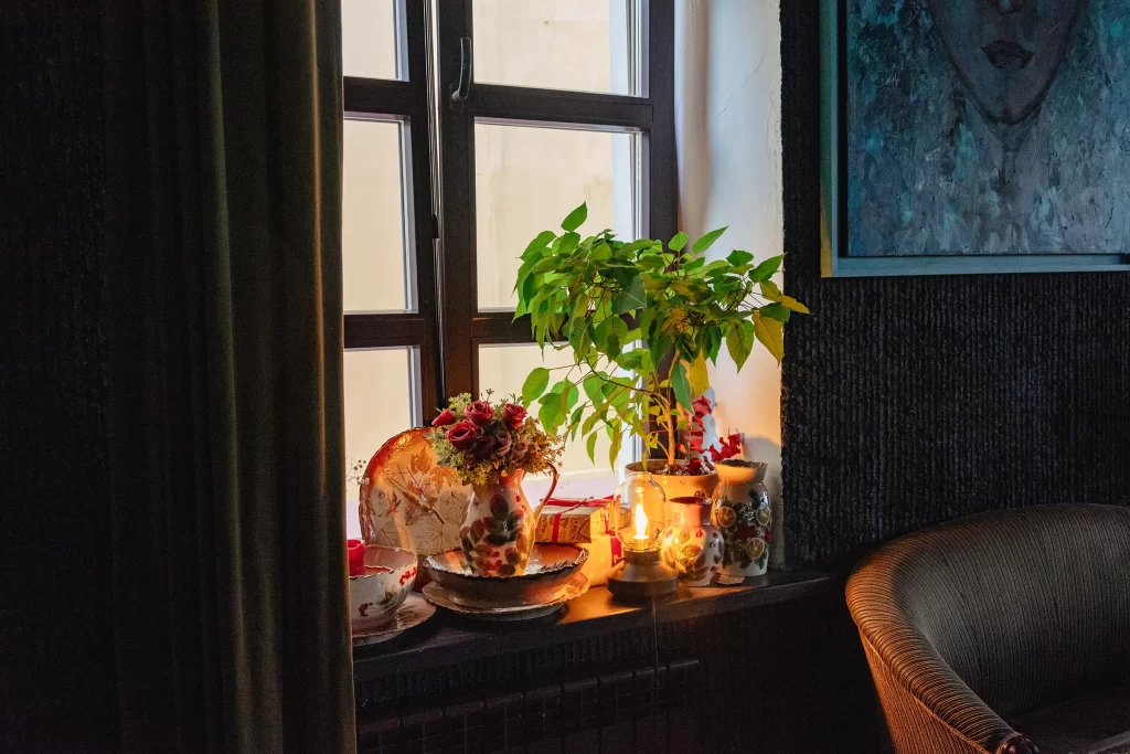 Интерьеры художественного дома "Угринович" в Троицком предместье в Минске, Беларусь