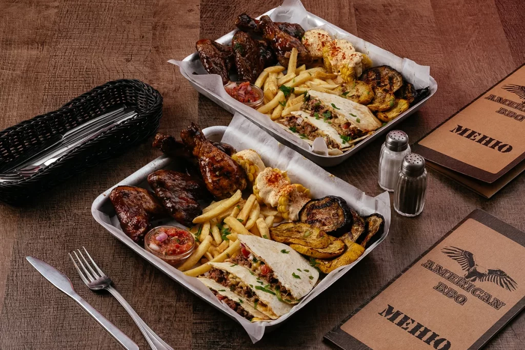 Сет кафе "AmericanBBQ" на Гастрофест.Крафт 2023