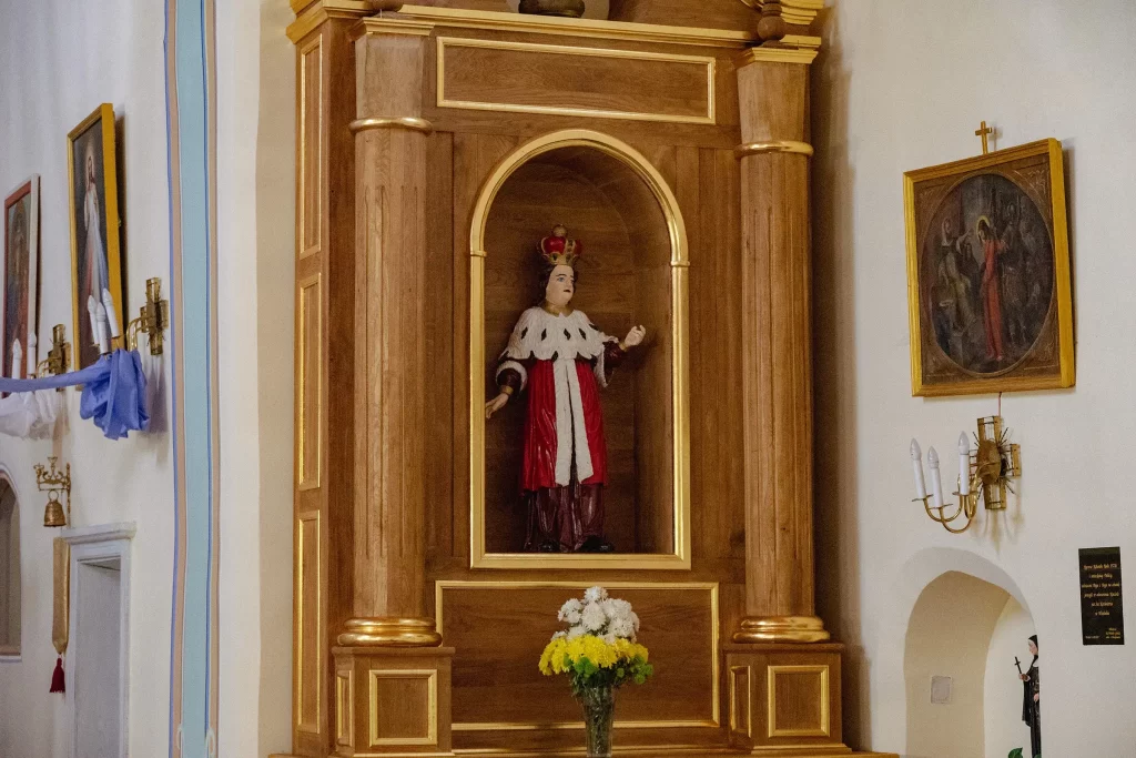 Интерьеры костела Святого Казимира во Вселюбе, Беларусь