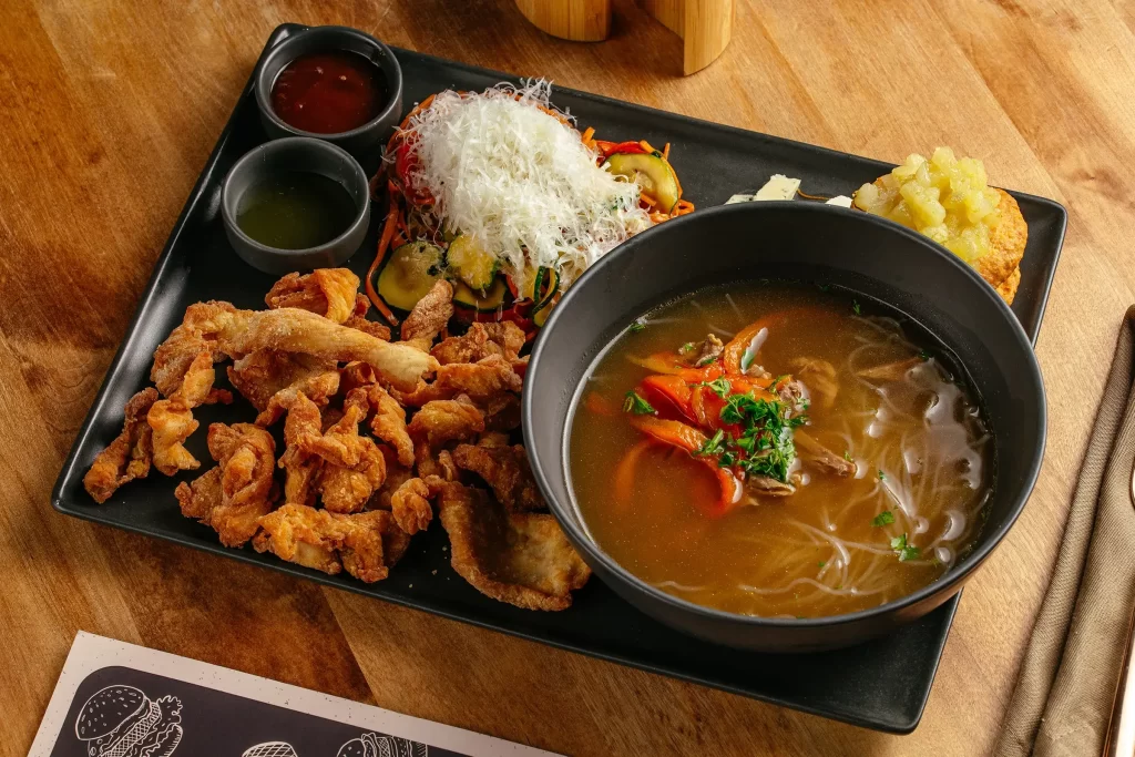 Сет ресторана "Middle Ground" на фестивале Гастрофест.Бранчи 2024 в Минске