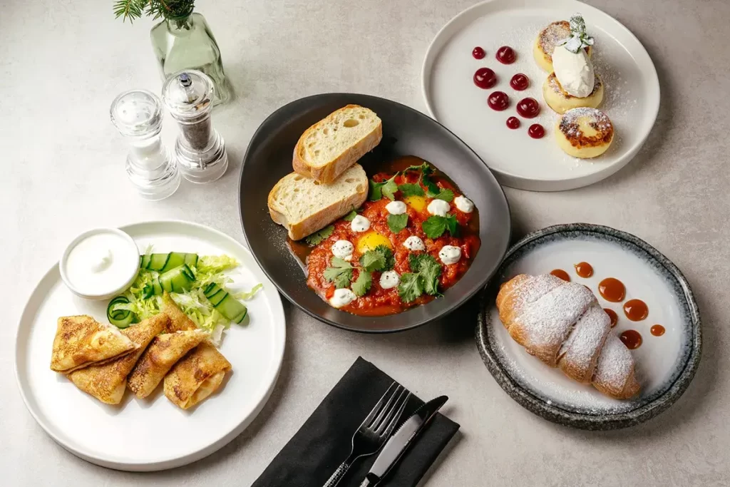 Сет ресторана "Morella" на фестивале Гастрофест.Бранчи 2024 в Минске