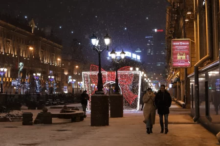 Зимний Минск, Беларусь