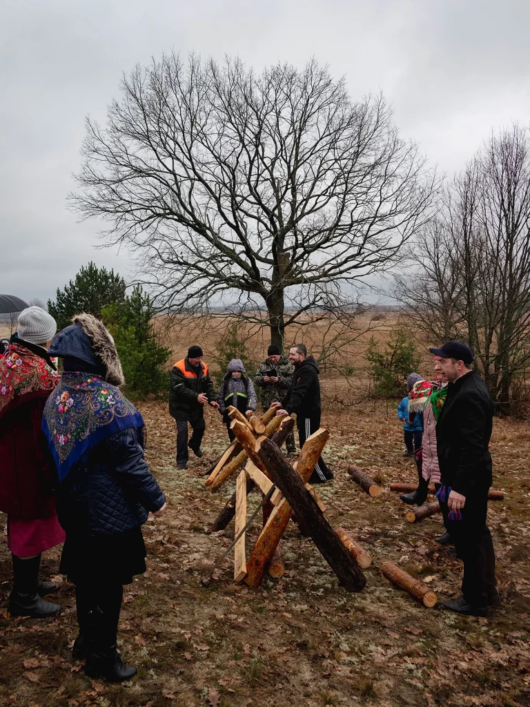 Обряд «Чырачка» в Тонеже, Гомельская область, Беларусь