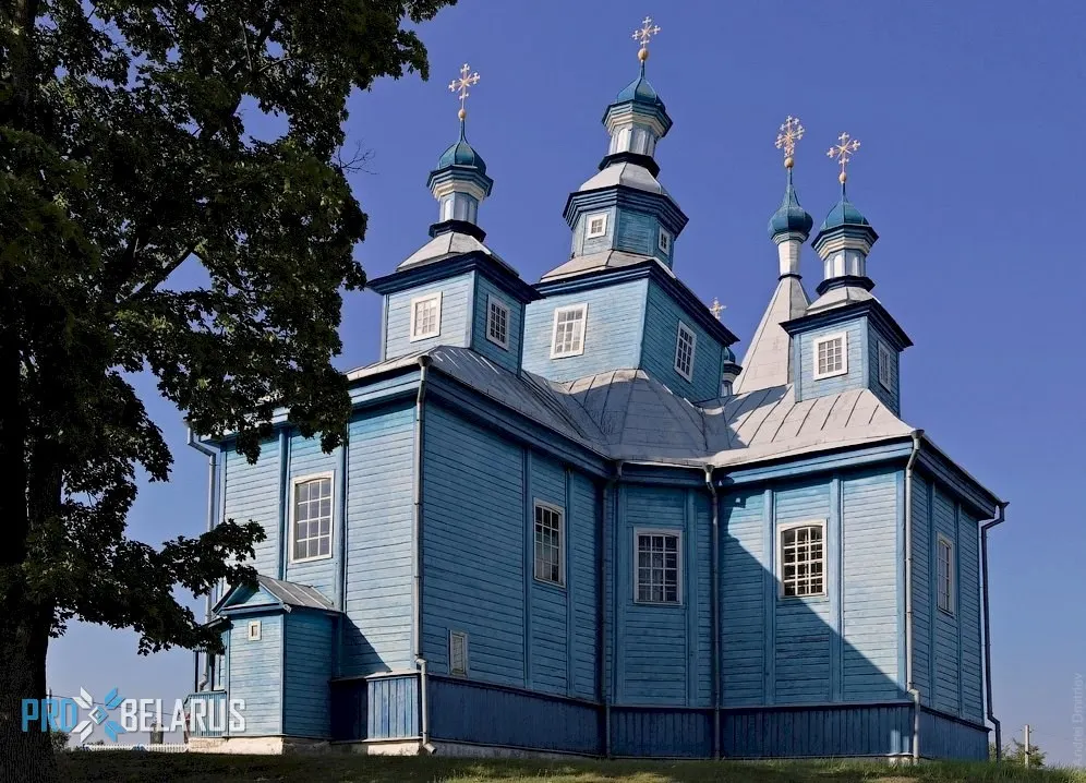 «Пизанская церковь» в Беларуси: уникальный Свято-Николаевский храм в Кожан-Городке
