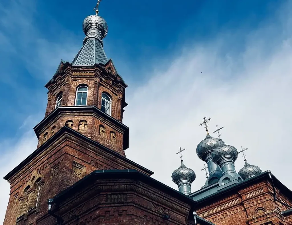 Едем в Лунинец: церковь Воздвижения Креста Господня