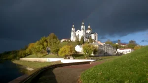 Успенский храм в Витебске: кафедральный собор на бывшем капище