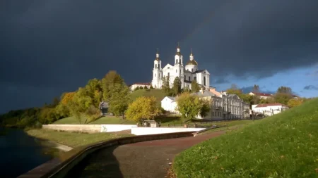 Успенский храм в Витебске: кафедральный собор на бывшем капище